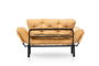 Atelier Del Sofa Nitta - Sofá-Cama de 2 Plazas Mostaza